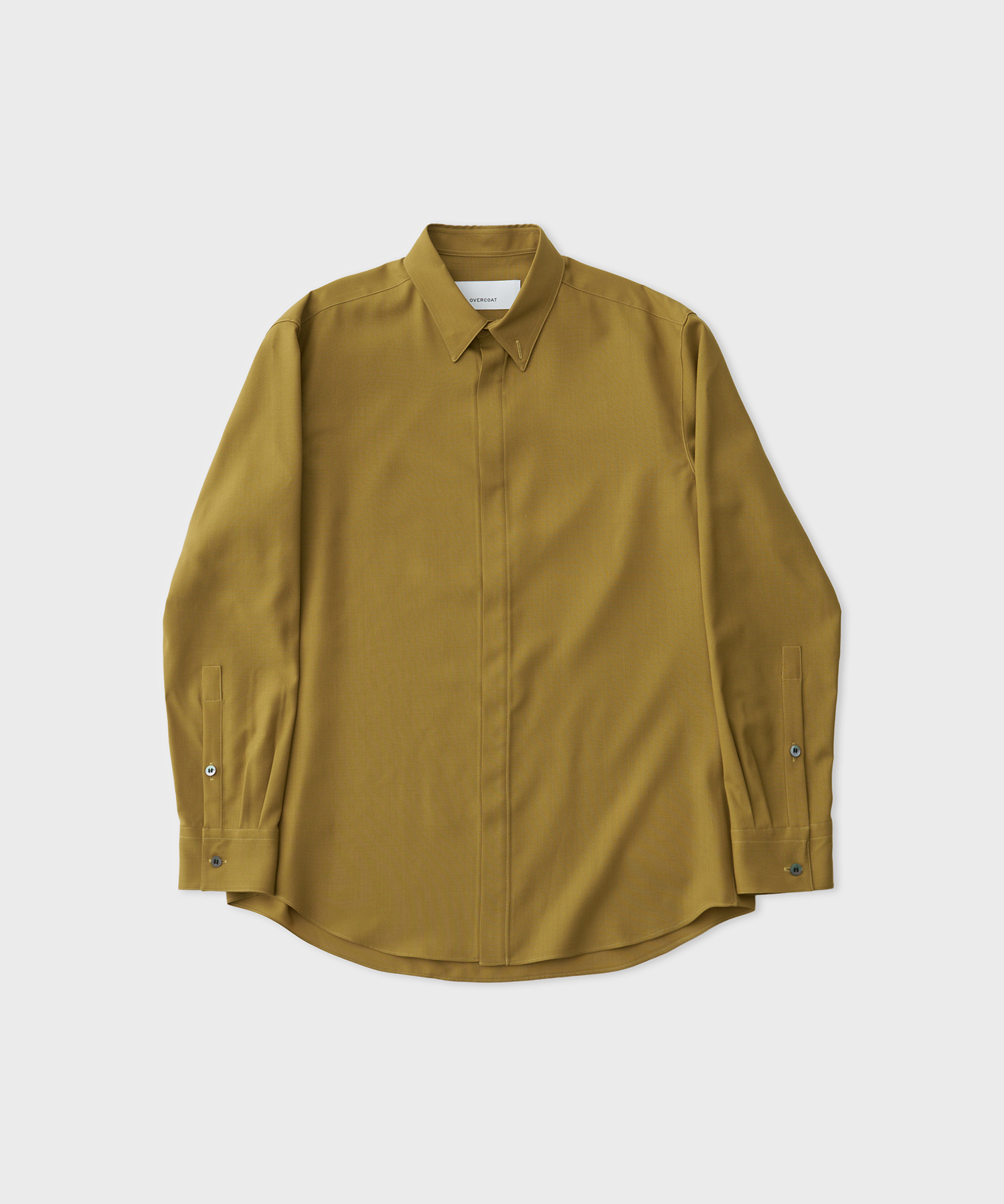 Dropped Shoulder Top Shirt (Moss Green)