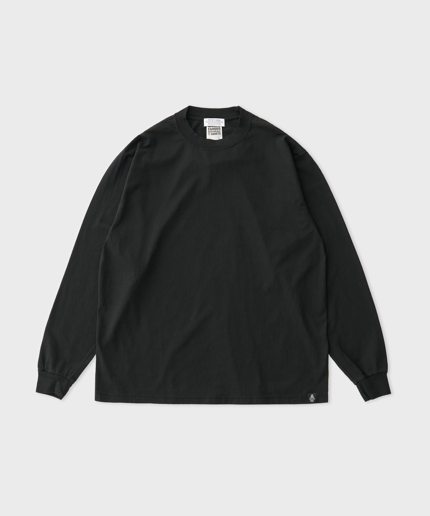 PMD Garment Dye Ls T-shirt (Black)