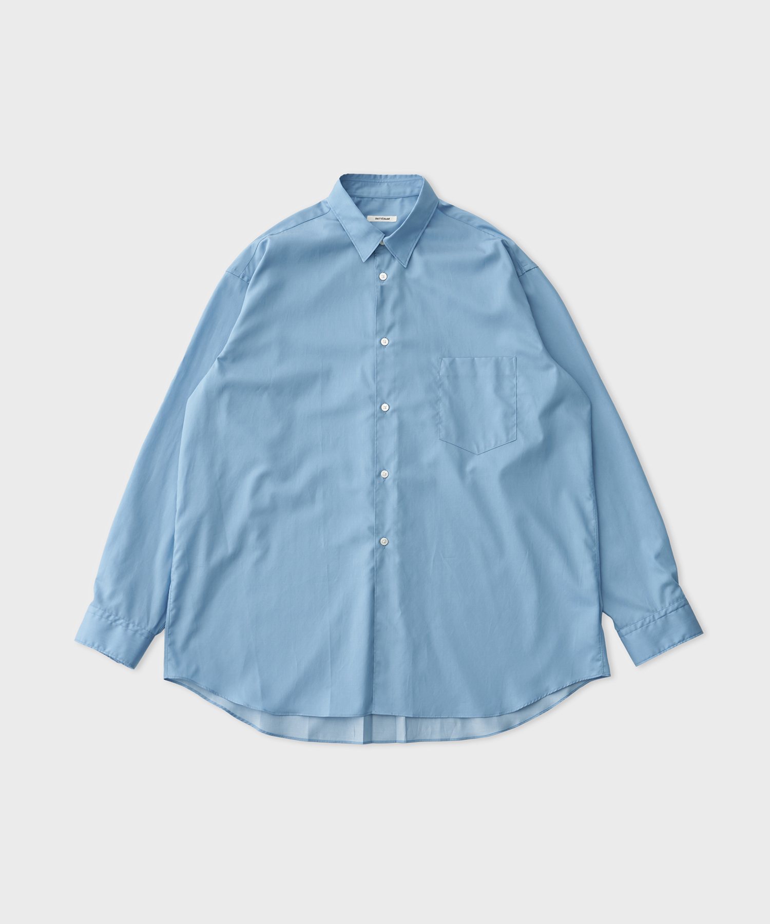 Hyper Big 200/2 Supima Twill Regular Collar Shirt (Blue)