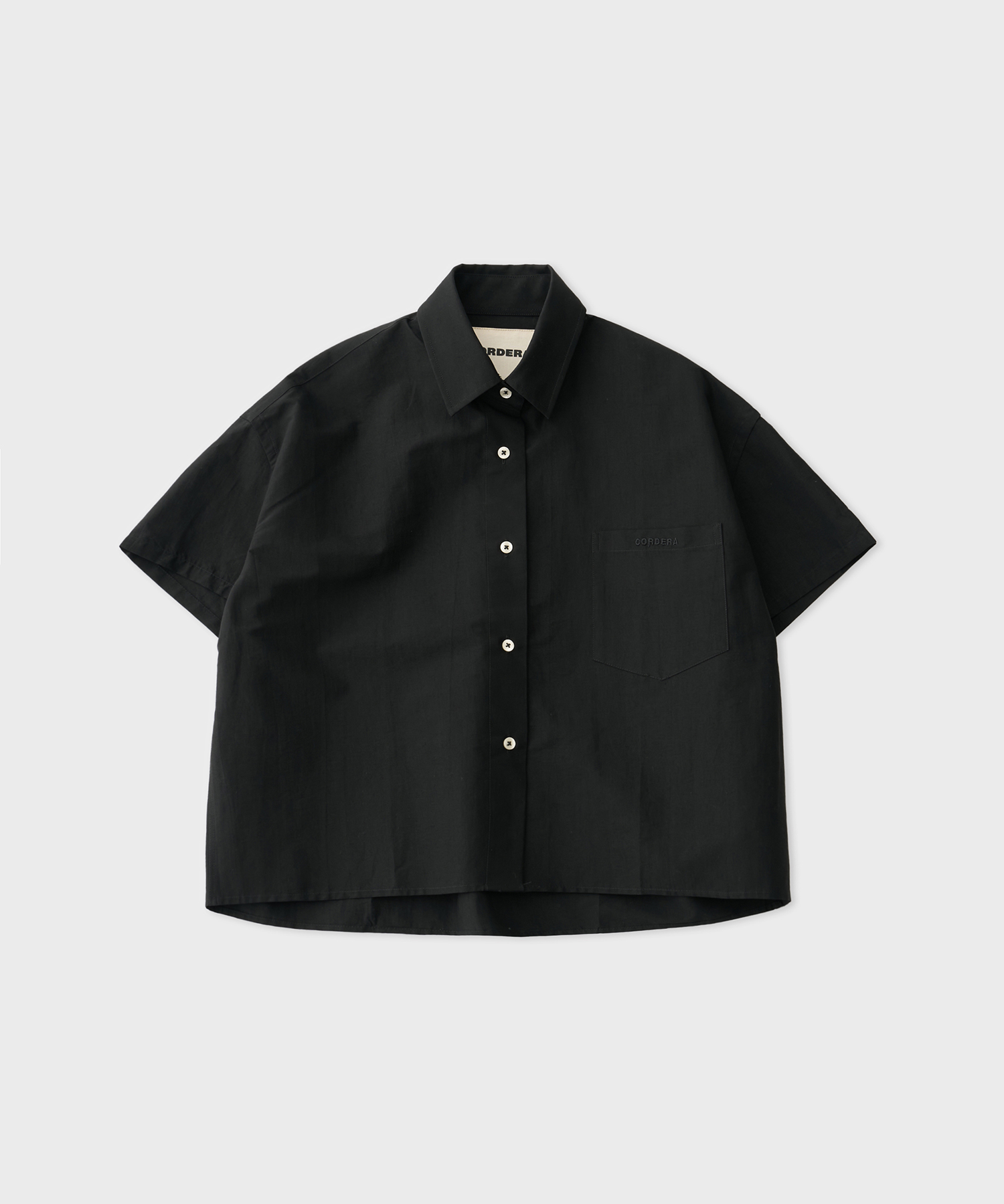Cropped Shirt (Black)