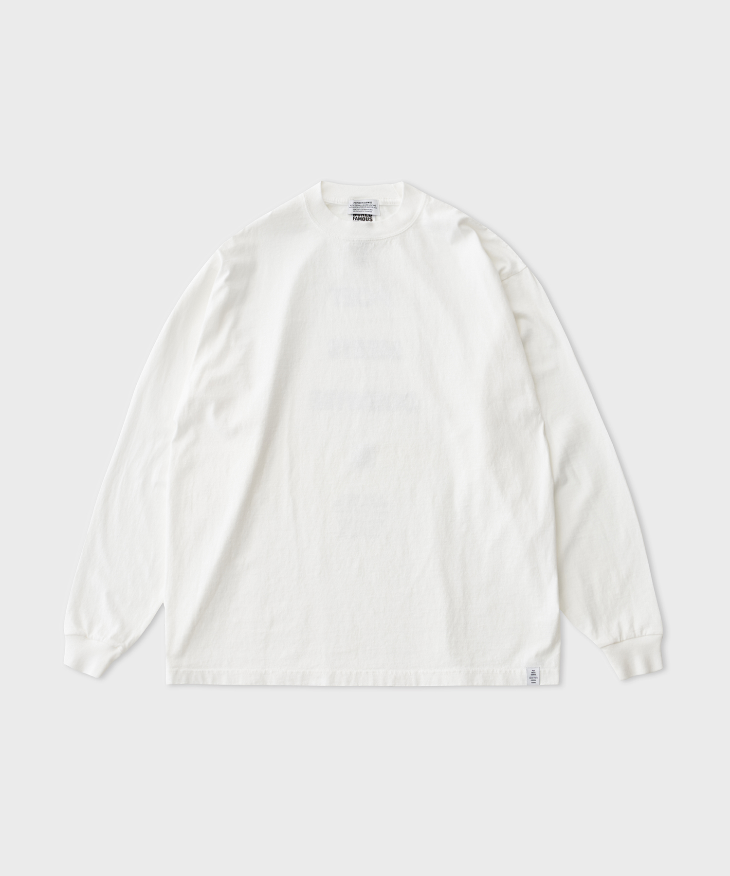 PMD Garment Dye Ls T-shirt (White)