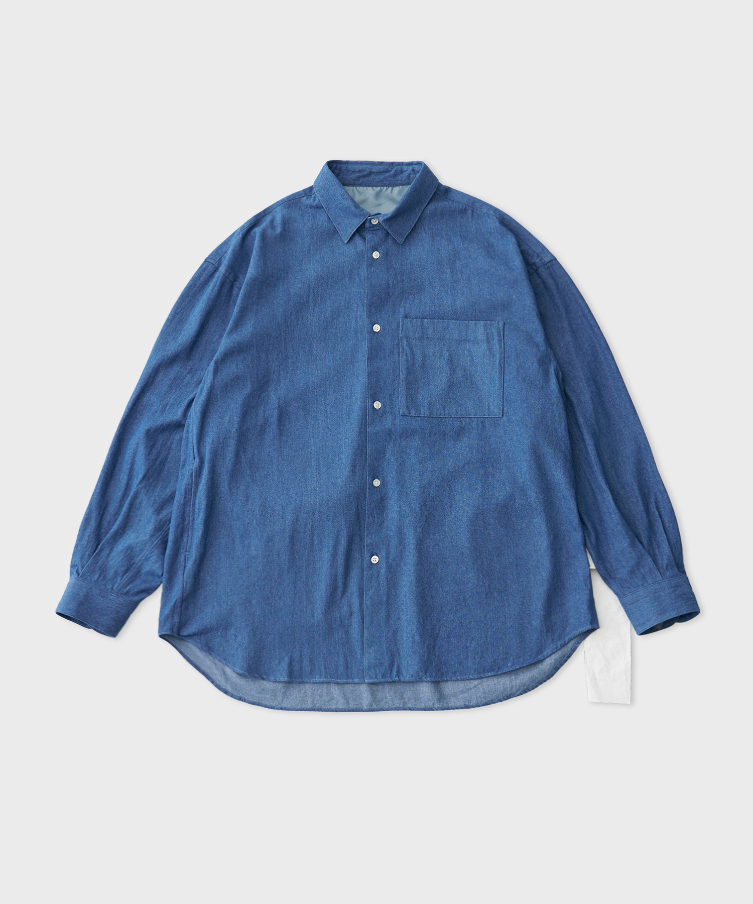 Jim Regular Collar Shirt (Indigo Blue)