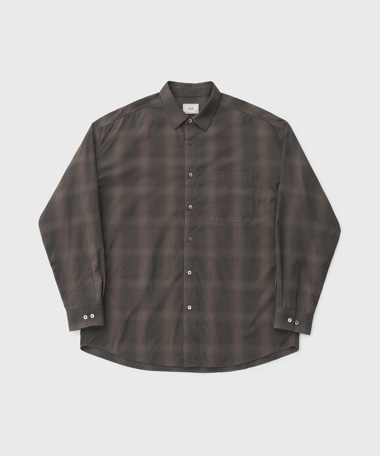 예약배송 23AW Reverb Relaxed - Shirt (Brown - Ombre)