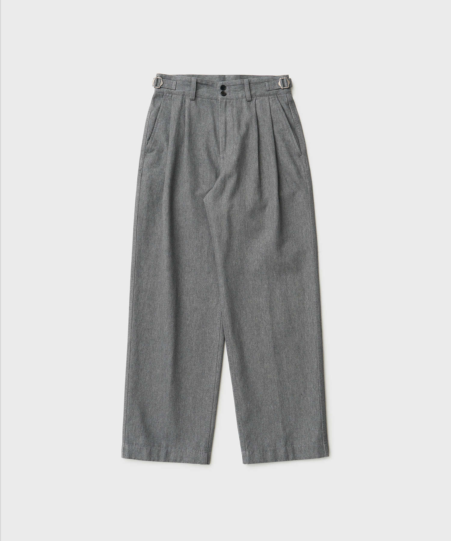 23AW Santiago Officer Pants (Heather Gray)