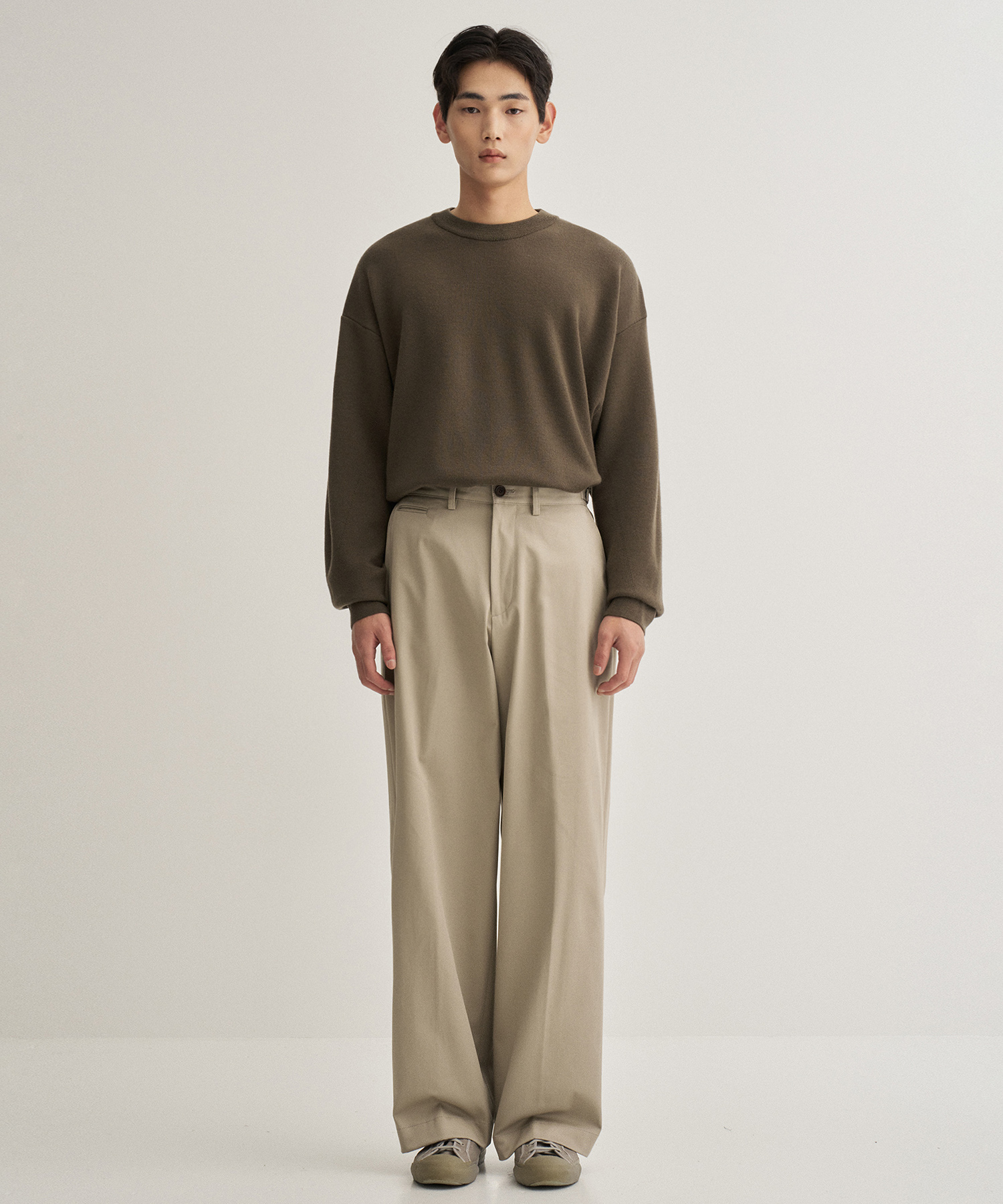 23AW M-41 Wide Chino Pants (Greige)