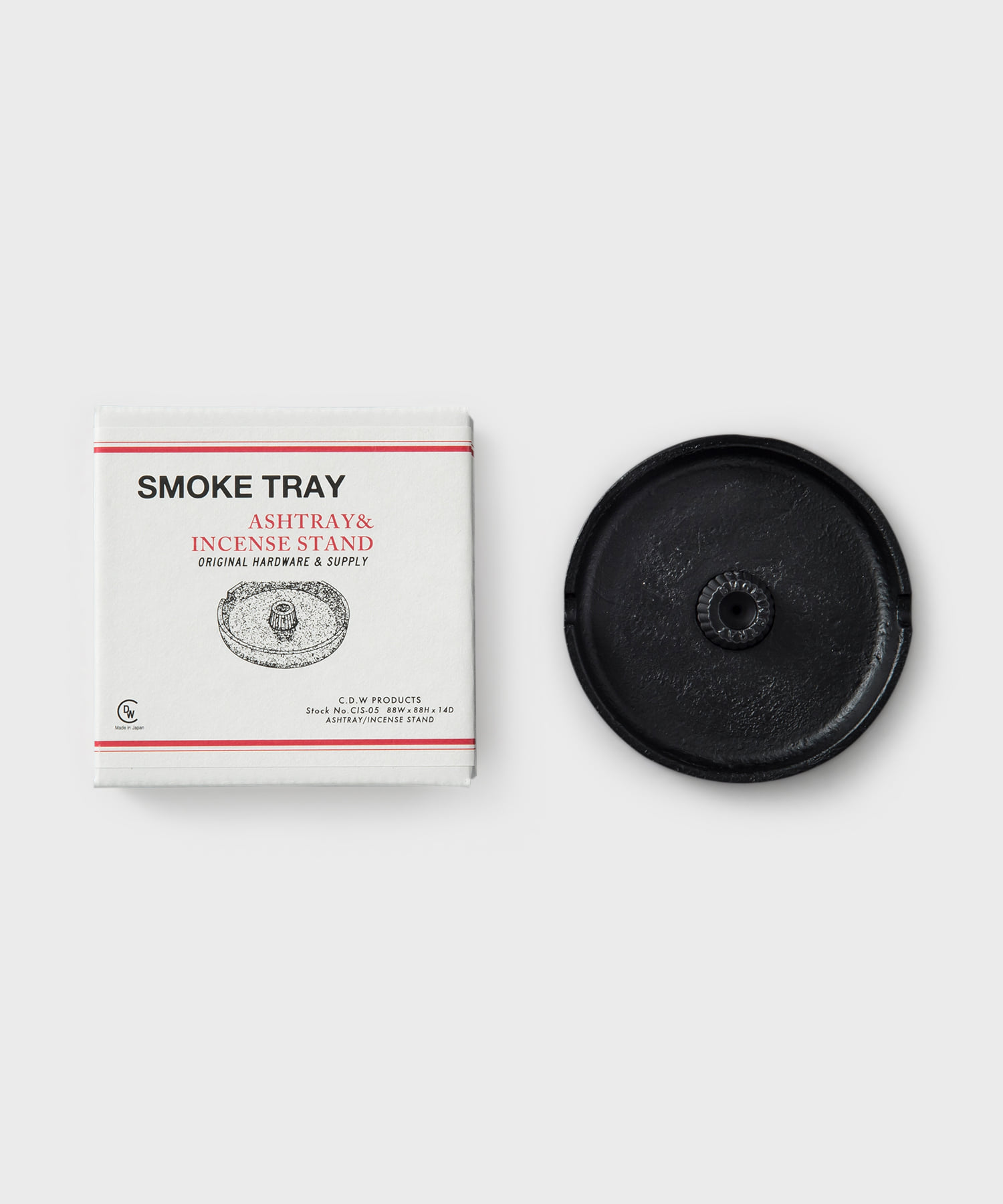 Incense Smoky Tray (Black)