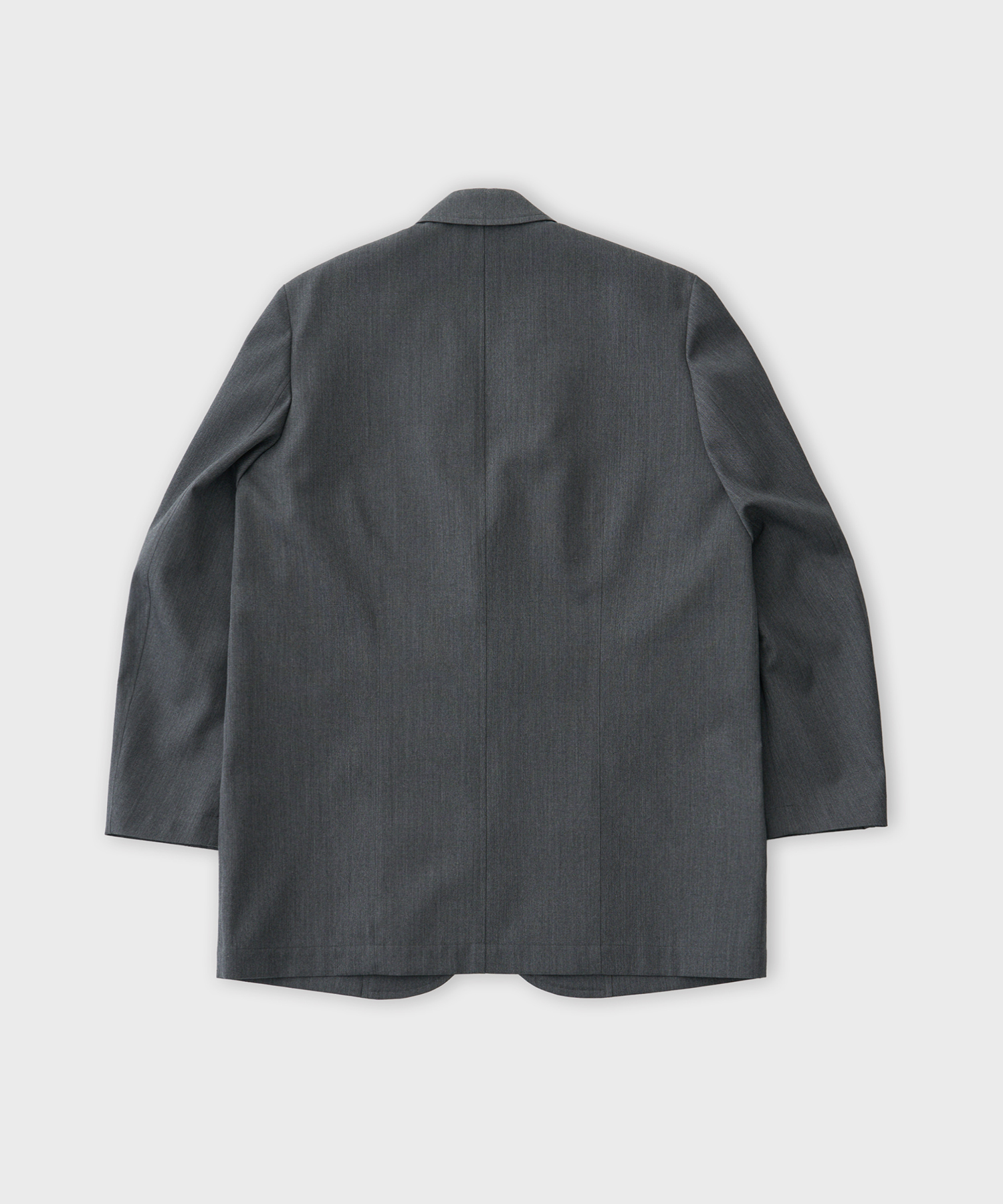 Wool Vist Tailored Jacket (Gray)