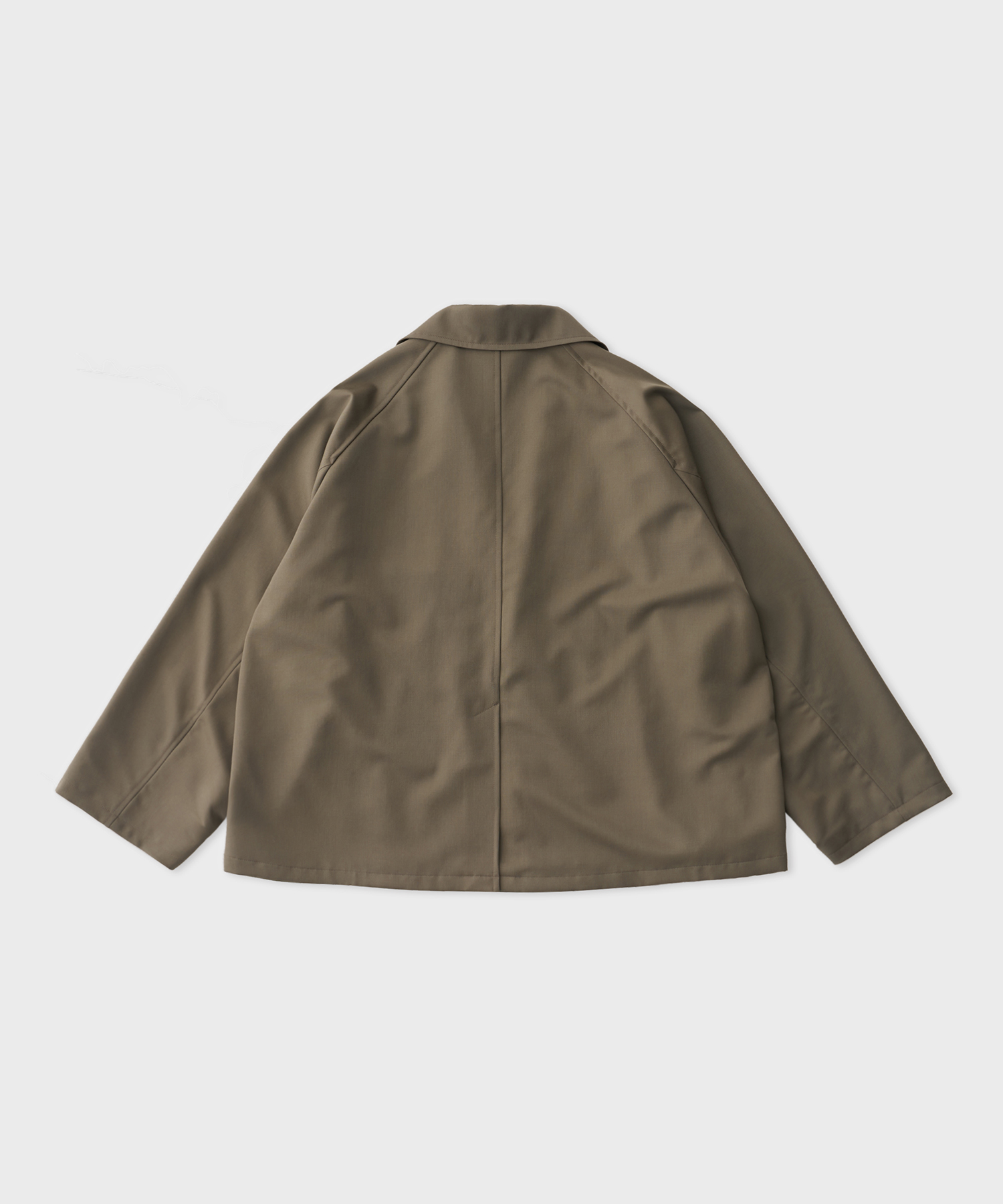 Oversized Welt Pocket Jacket (Gray)
