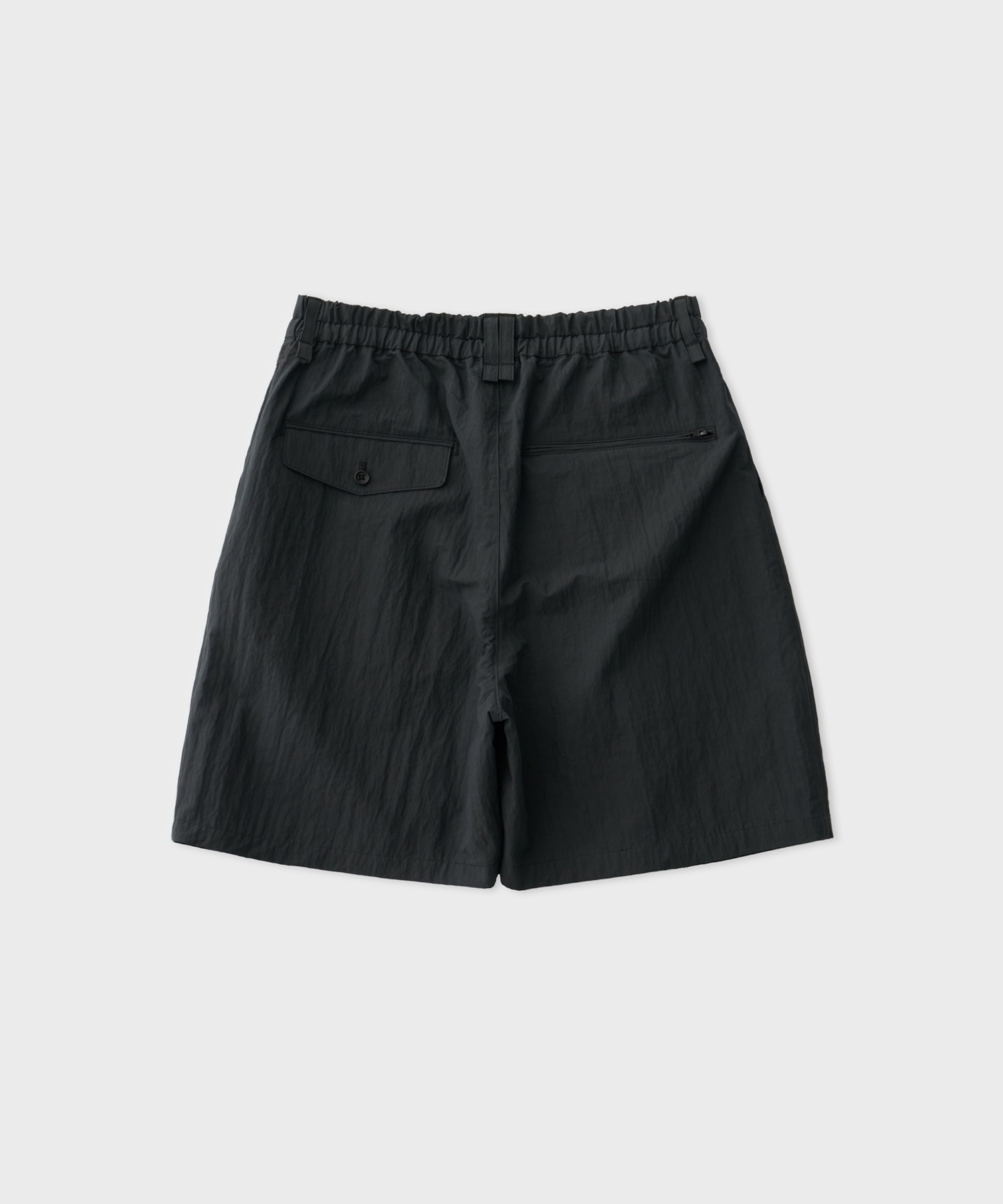 Salt Shrinkage Packable Shorts (Black)
