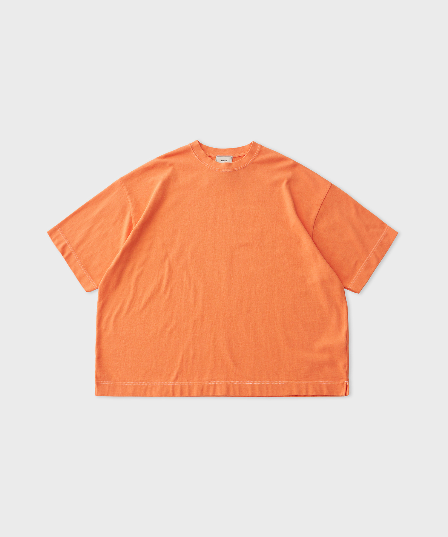 Garment Dyed Wide S/S Tee (Orange)