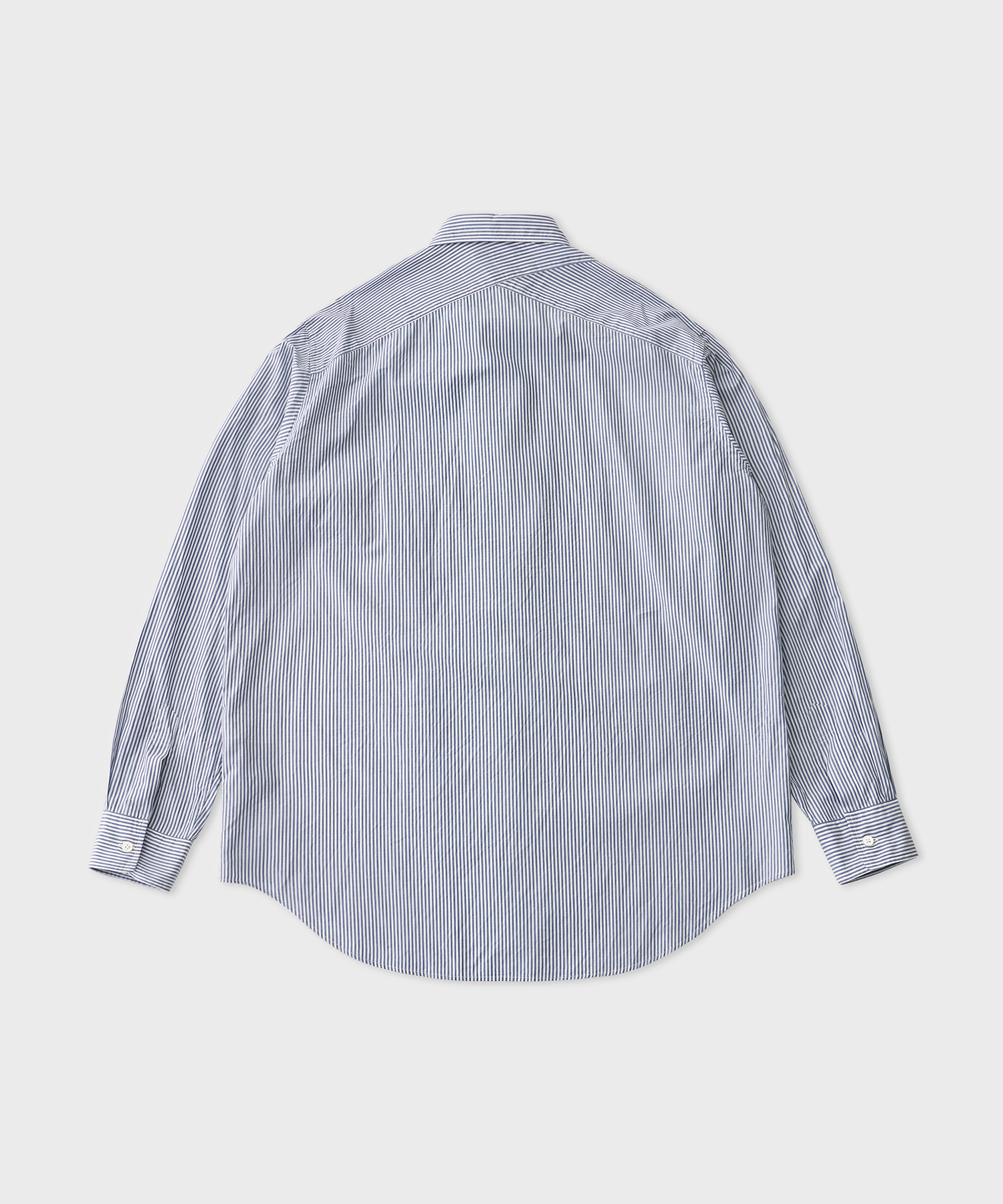 Asic Stripe Overlaid Shirt (Navy Blue)
