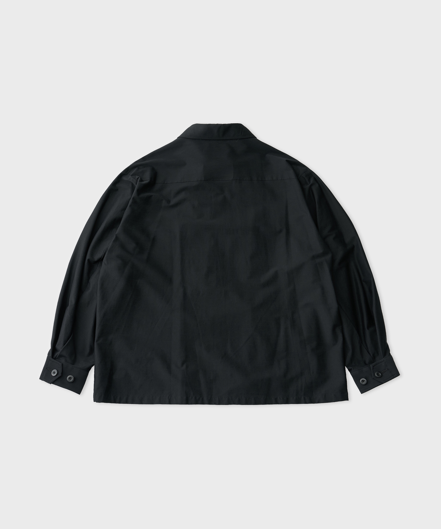 Typewriter High Gauge Jersey Fatig Jacket (Black)