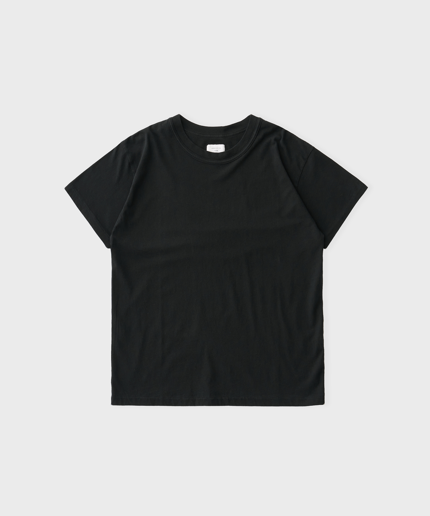 Women Organic Cotton S/S T-Shirt (Black)