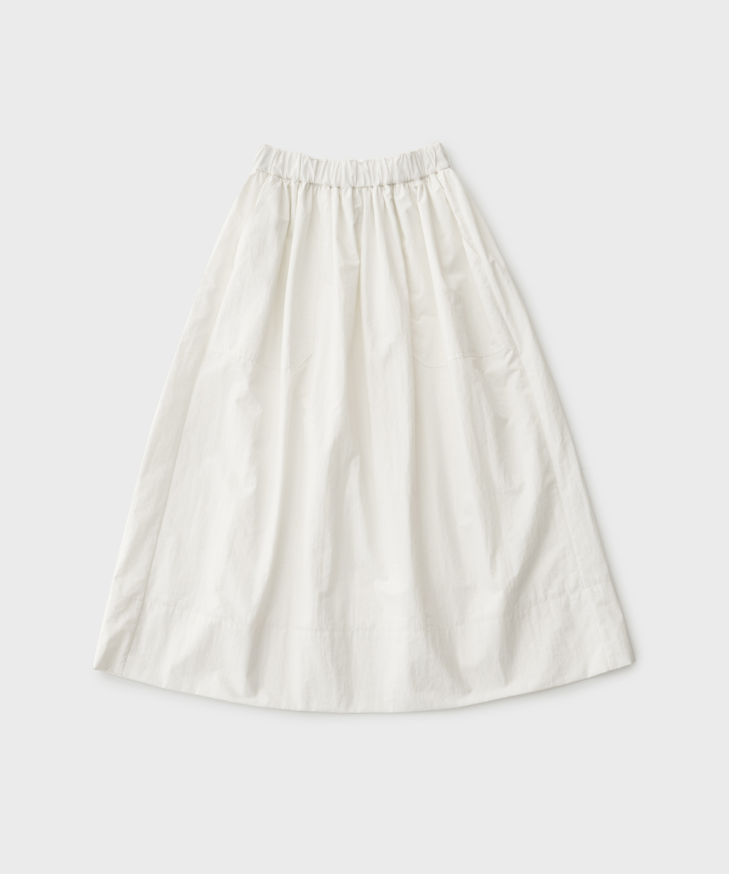 23SS Fatigue Banded Skirt (Off White)