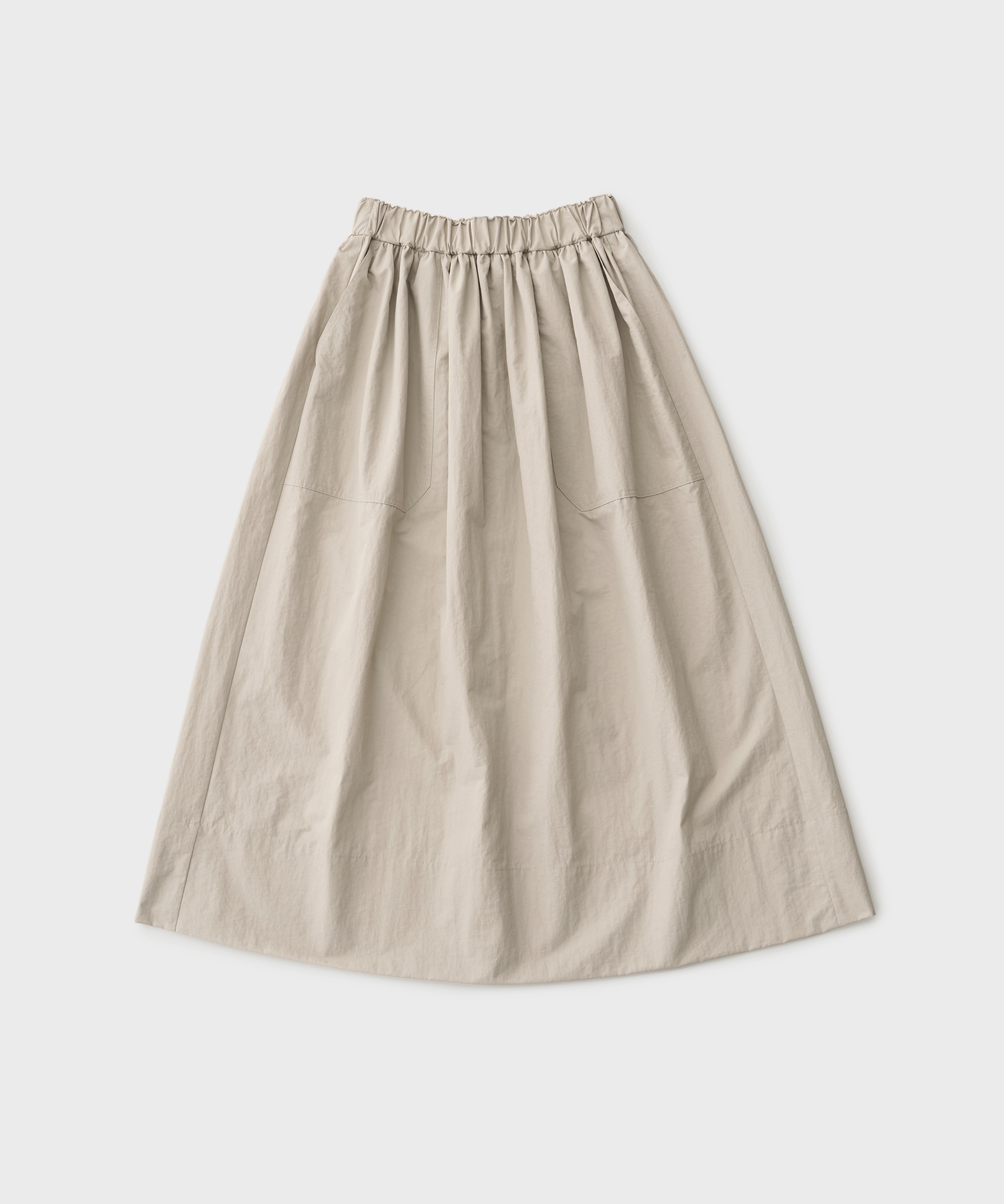 23SS Fatigue Banded Skirt (Pale Khaki)