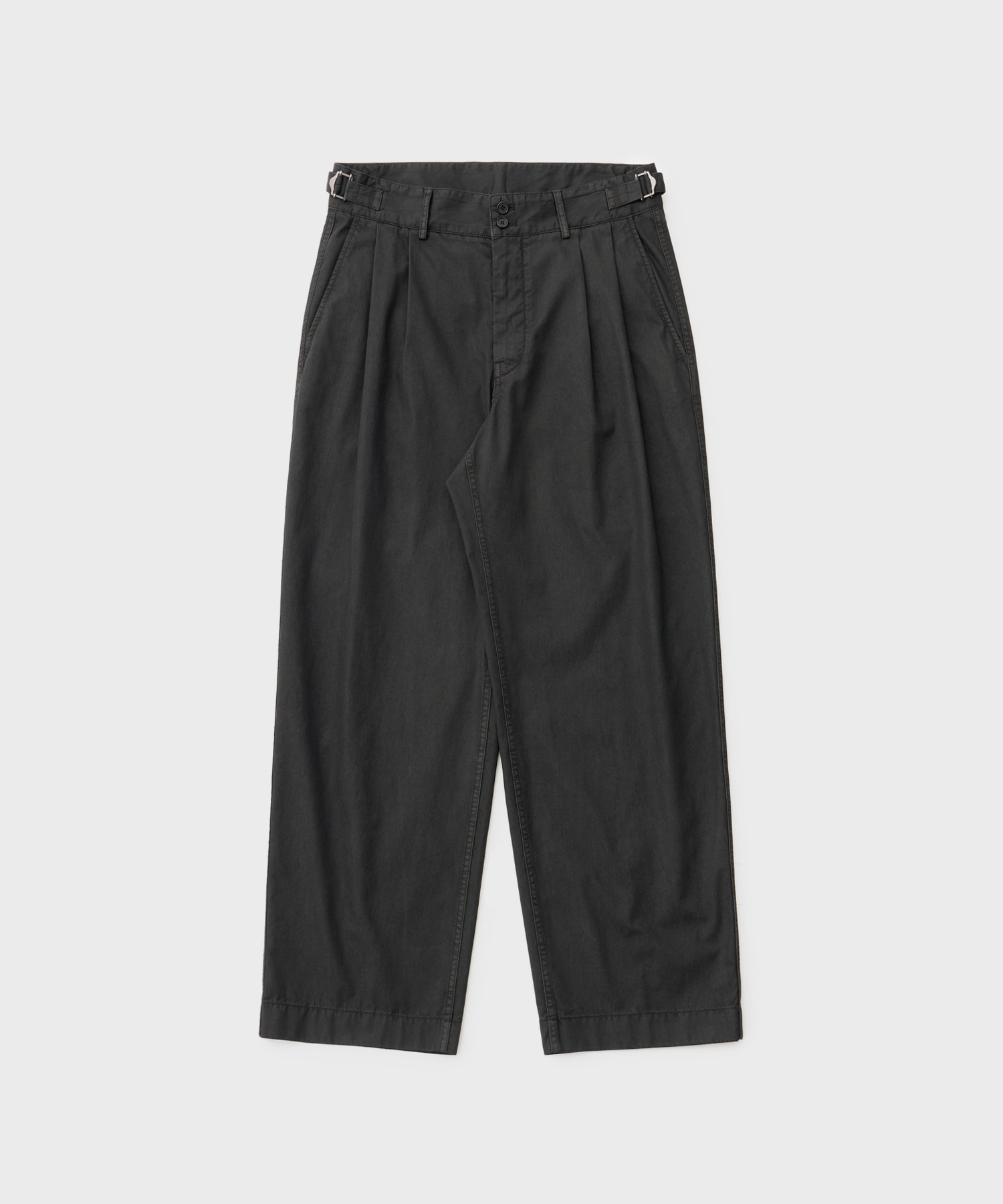 예약배송_24SS Santiago Garment Pants (Almost Black)